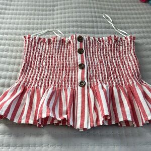 By Together strapless top